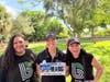 BBBS Broward team members: Catrina Diaz, Executive Administration Assistant; Jennifer Becker, Chief Operating Officer ;and Jocelyn Cardentey, Development & Grants Specialist
