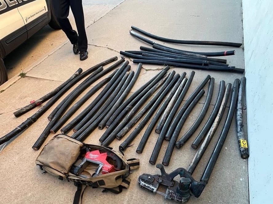 Copper Thieves Caught Red Handed By LAX Police | Los Angeles, CA Patch