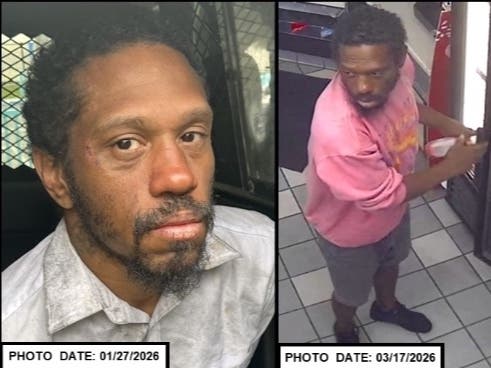 Quandrell Ivey, 37, is wanted to shoplifting at an East Los Angeles business and then knocking out an employee who tried to stop him, deputies said.