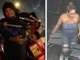 Photos of two of the suspects released by the Sheriff's Department.