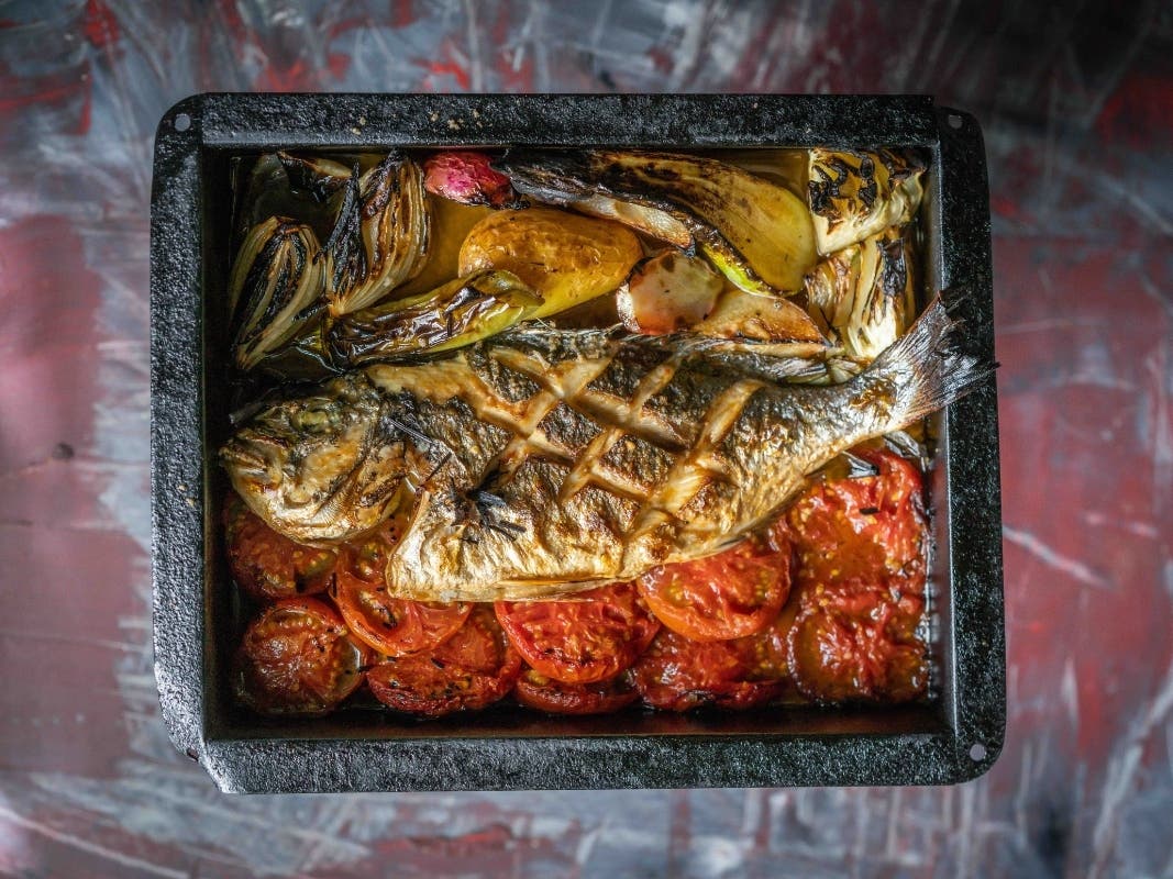 Malka's Branzino Hraime.