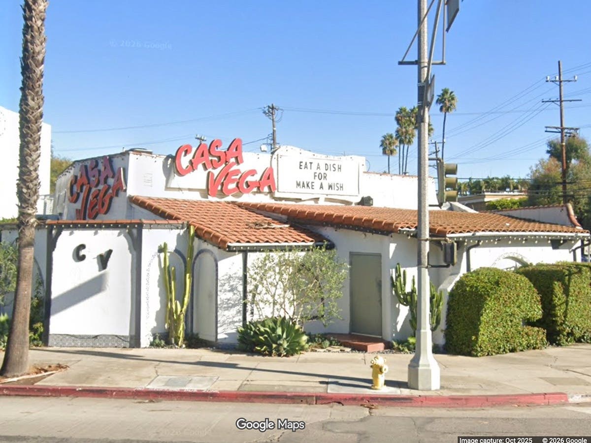 Casa Vega, at 13301 Ventura Blvd., was founded in 1956 by Ray Vega and has remained family-owned throughout its 70-year history.