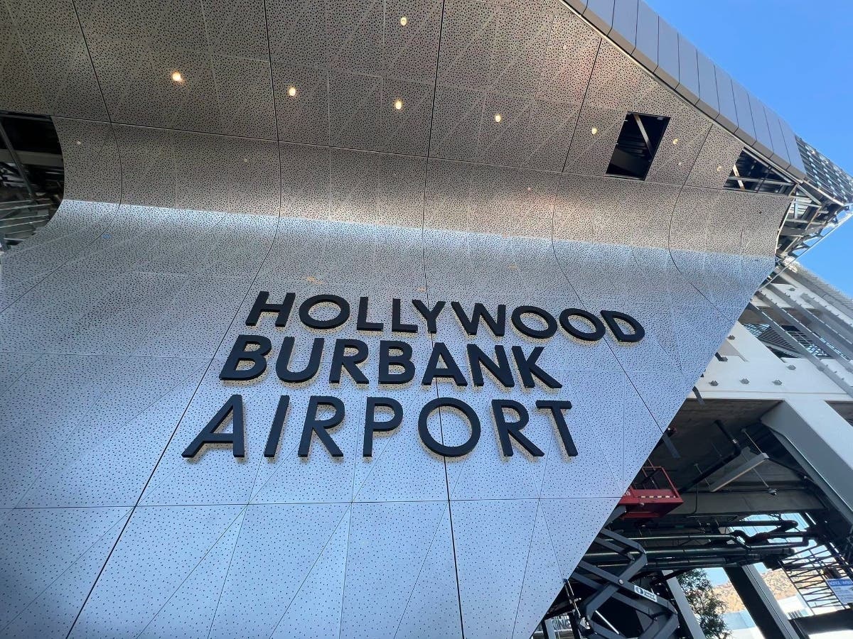 Hollywood Burbank Airport’s new 355,000-square-foot terminal opened Tuesday.