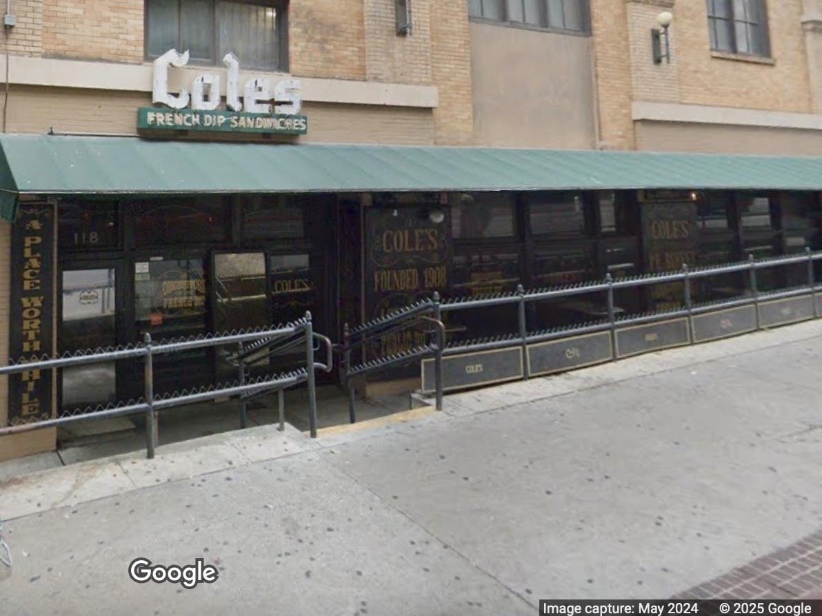 Located at 18 E. Sixth St. in downtown Los Angeles, Cole's first opened for business in 1908.
