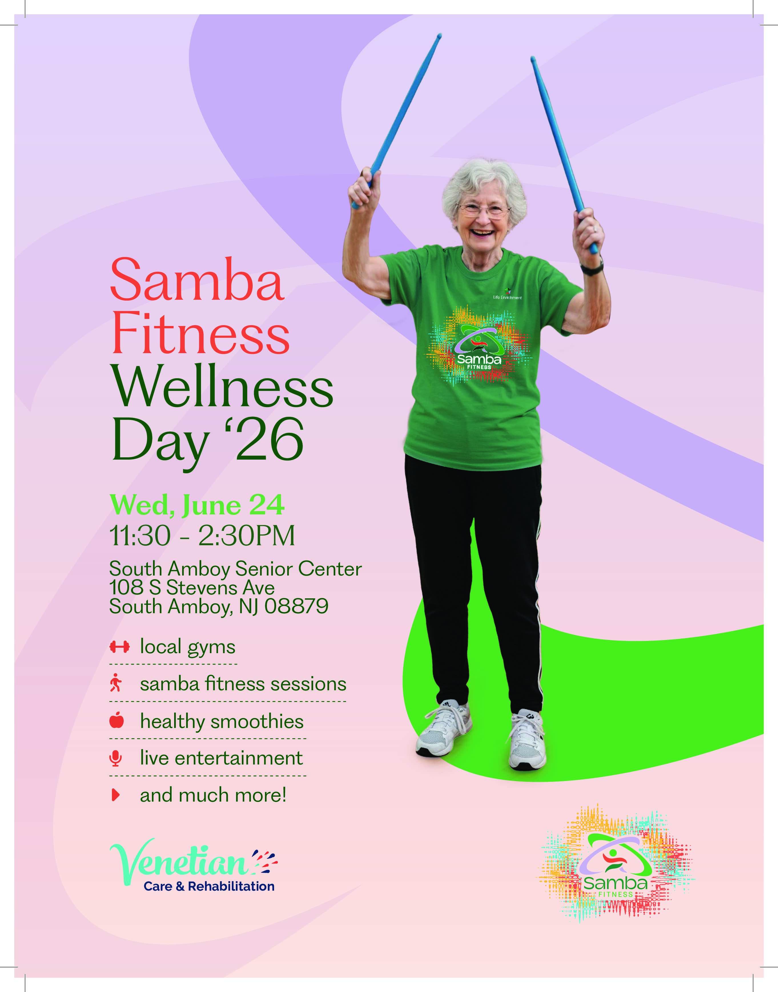 June 24: Celebrate Wellness at a Free Senior Health and Fitness Party in South Amboy