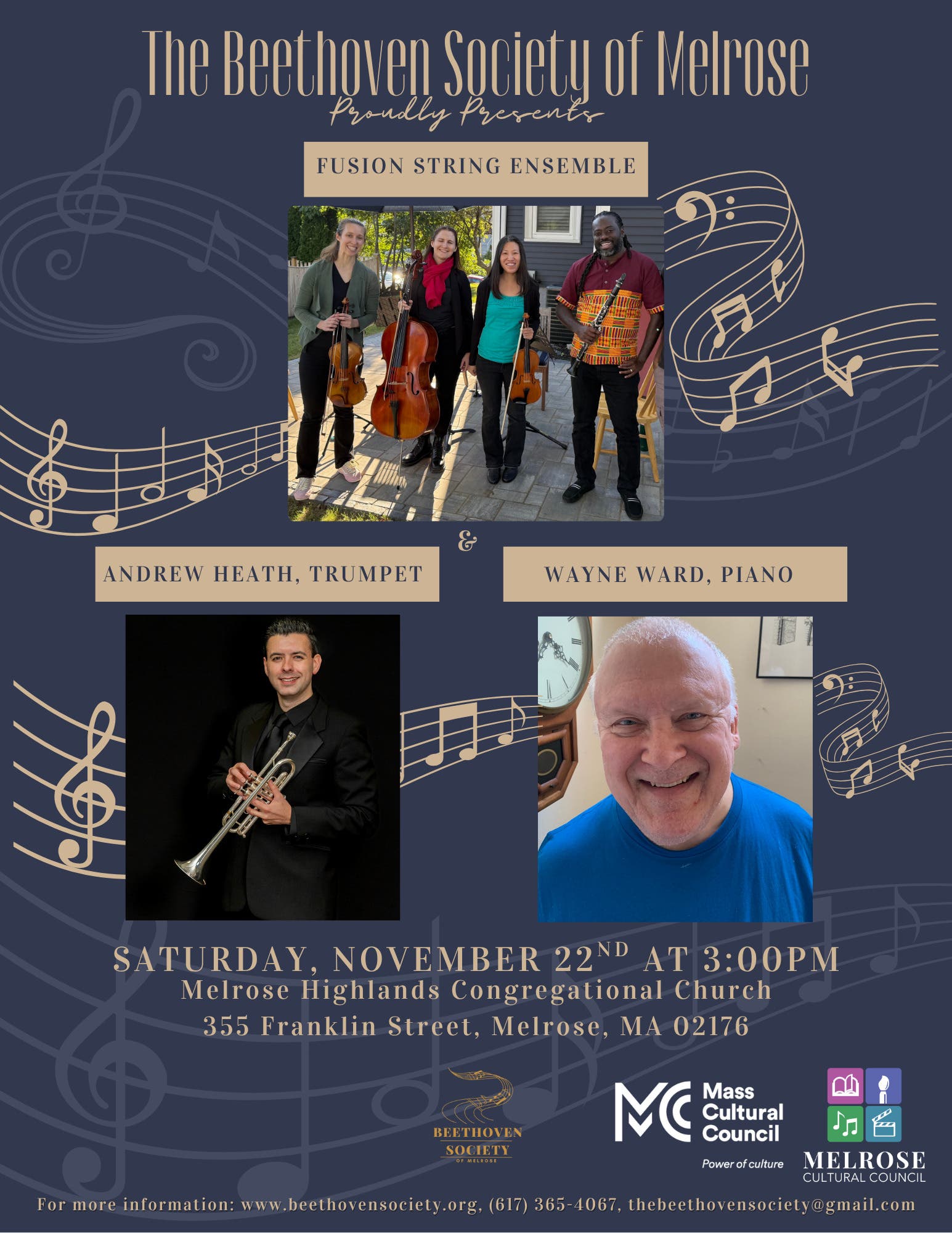 The Beethoven Society Proudly Presents: An Afternoon of Brilliance & Beauty!
