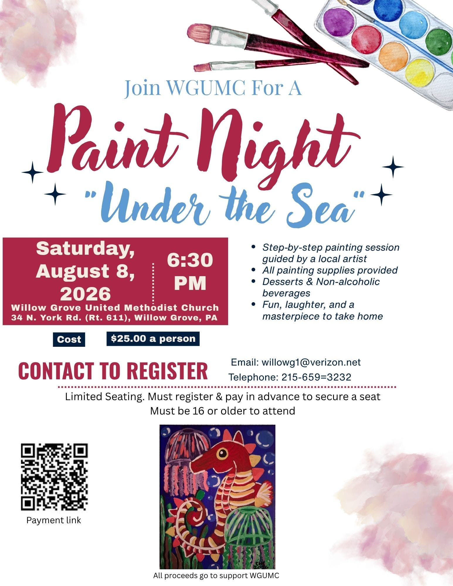 Paint Night "Under The Sea"