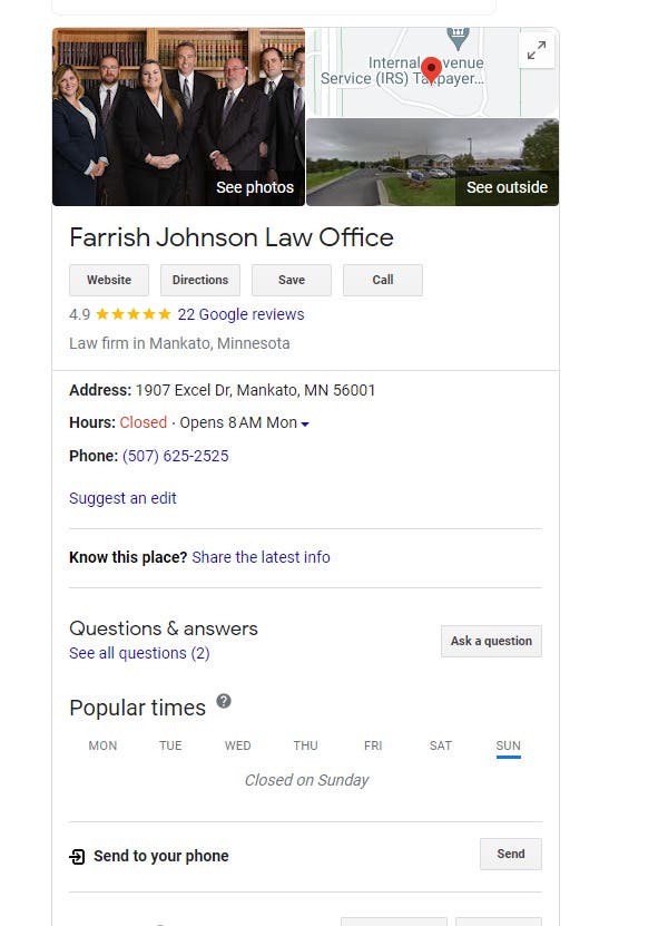 Farrish Johnson Law Office