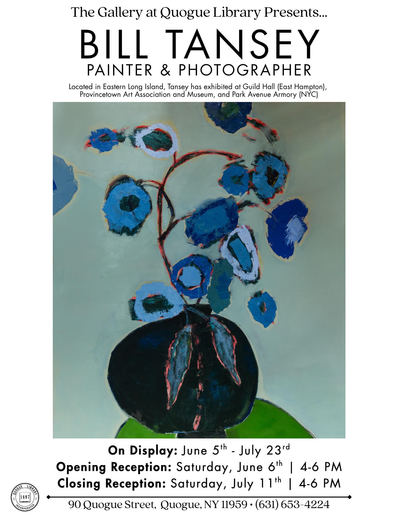 Bill Tansey |PAINTER & PHOTOGRAPHER