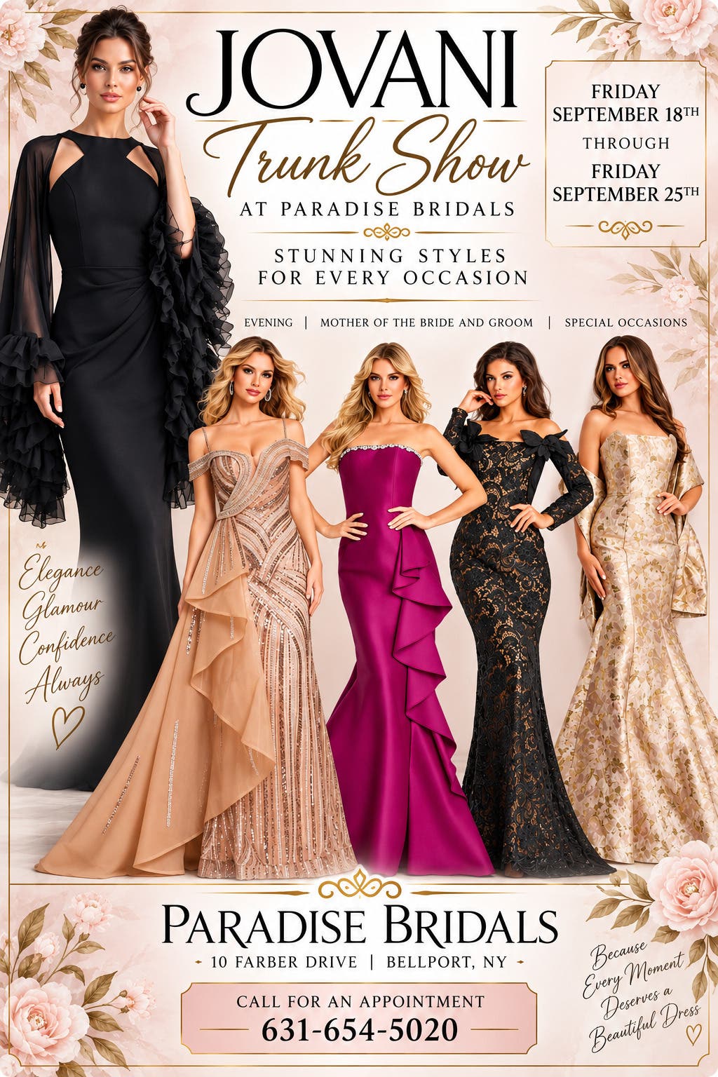 Jovani Trunk Show