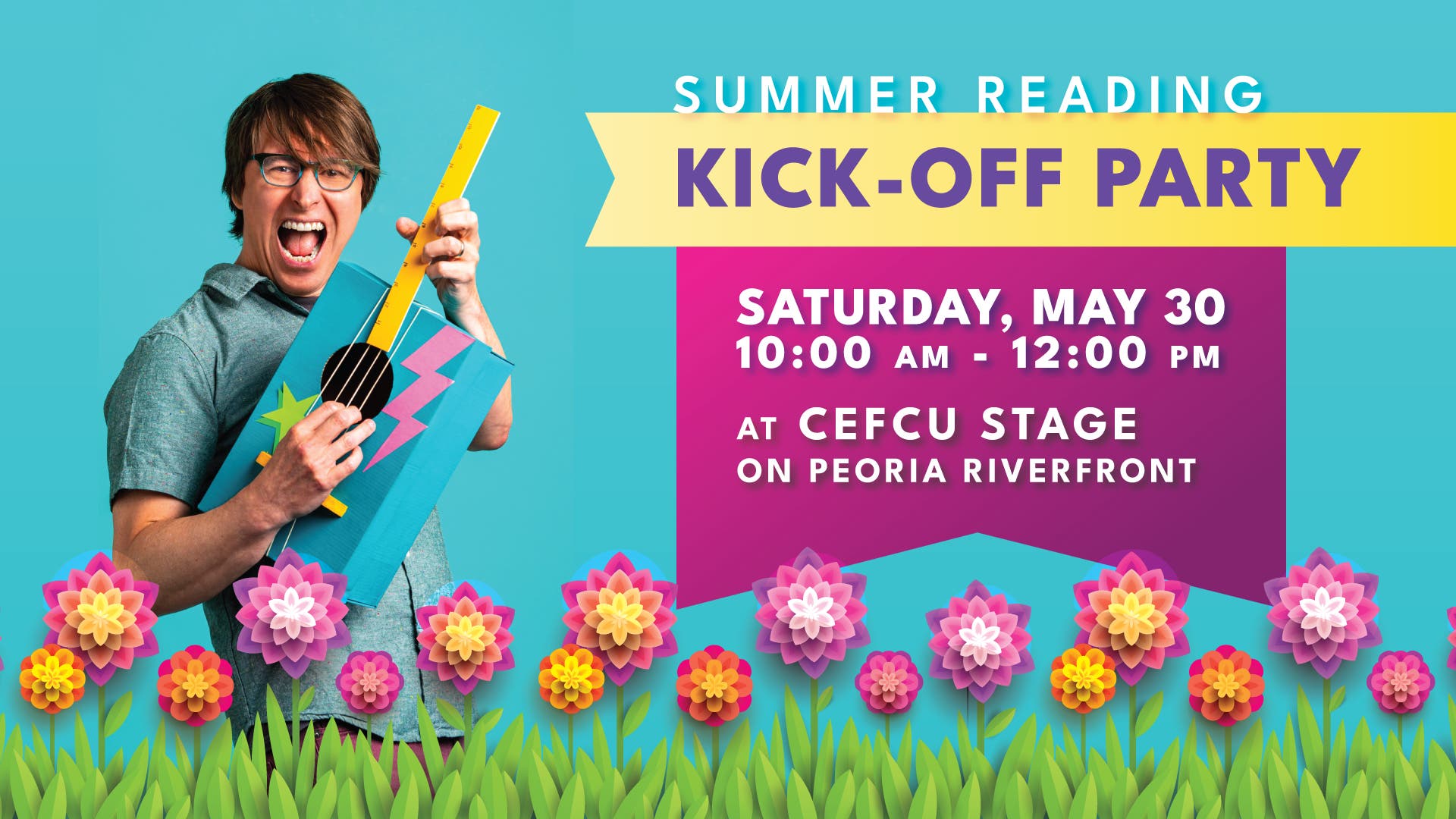 Summer Reading Kick-Off Party with Peoria Public Library