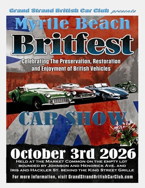 Myrtle Beach Britfest Car Show