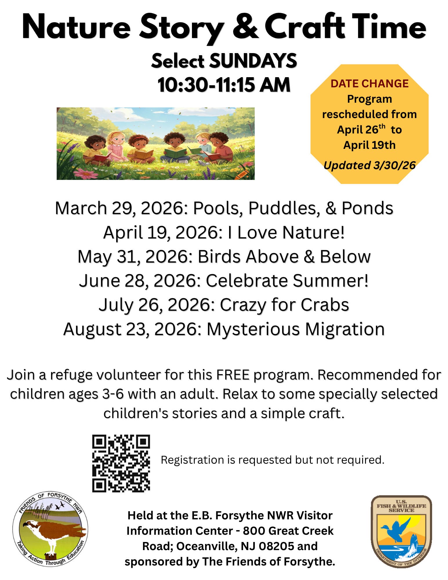 Nature Story and Craft Time