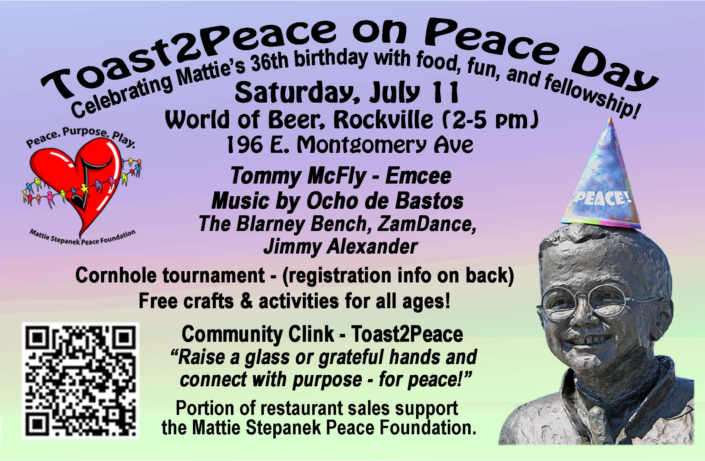 Toast2Peace On Peace Day