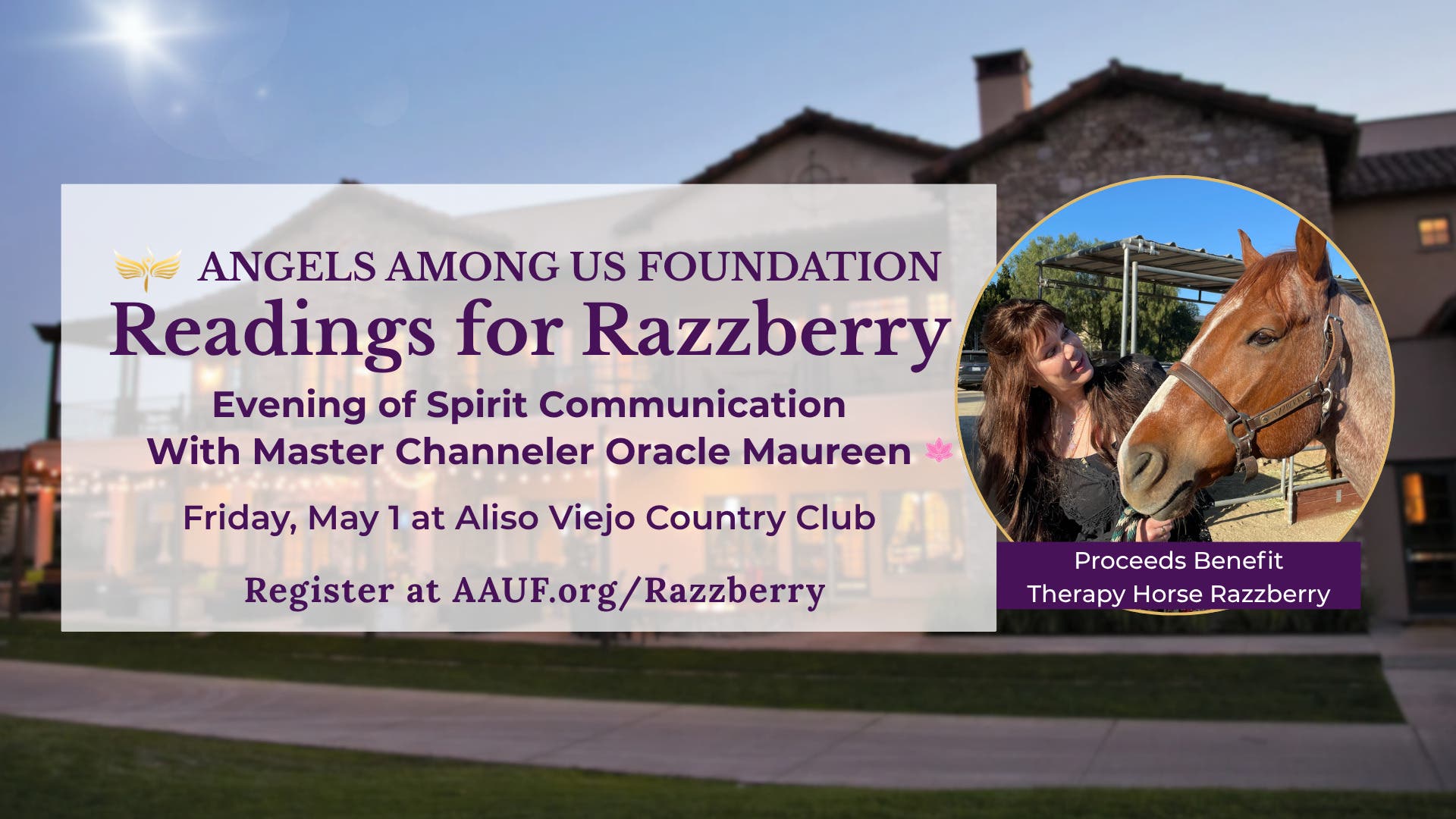 Readings For Razzberry at Aliso Viejo County Club