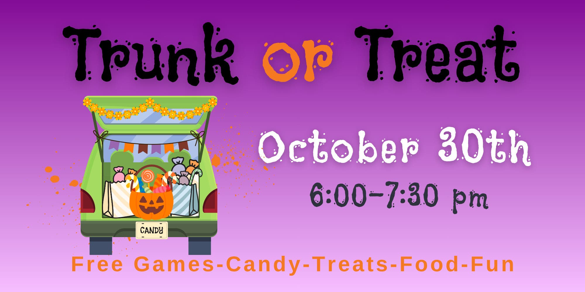 Trunk or Treat