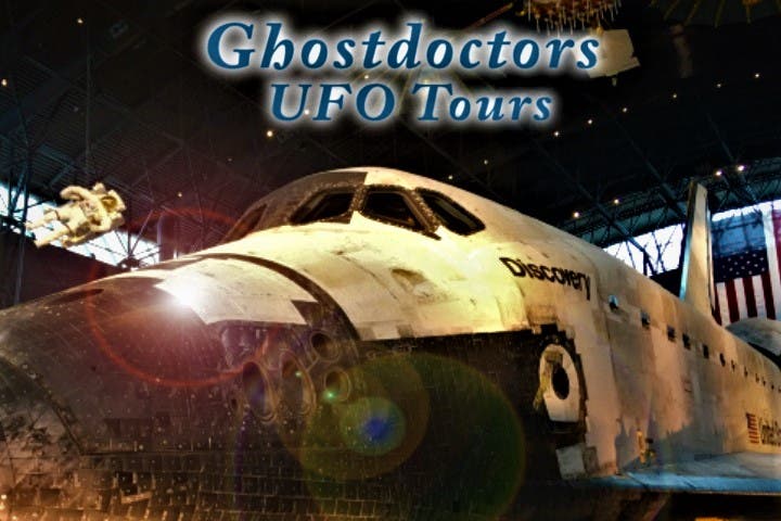 Ghost Doctors' UFO Tour Smithsonian National Air & Space Museum Hazy Ctr...It's Out There!