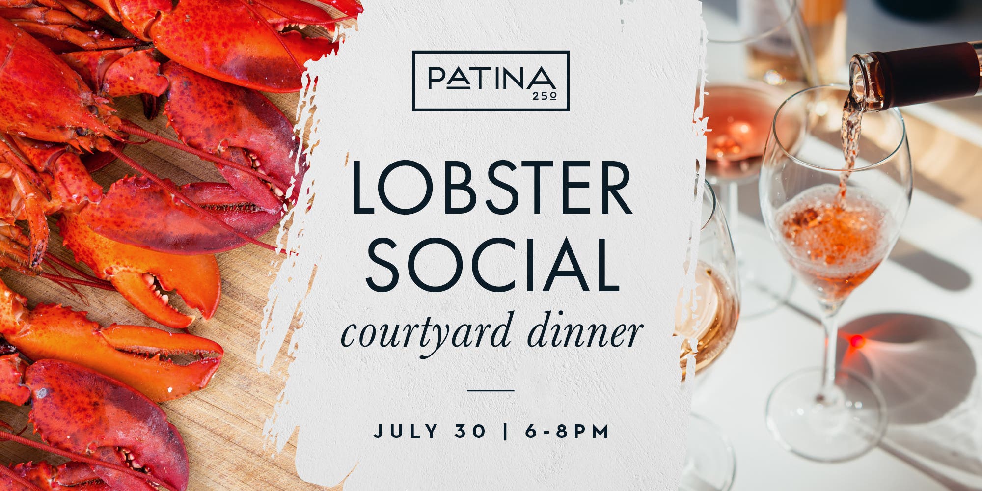 Lobster Social Courtyard Dinner