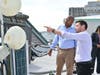 Marcus Randolph, CEO of Invest Newark, Aaron Meyerson, Chief Innovation Economy Officer and Director of Broadband for the City of Newark.