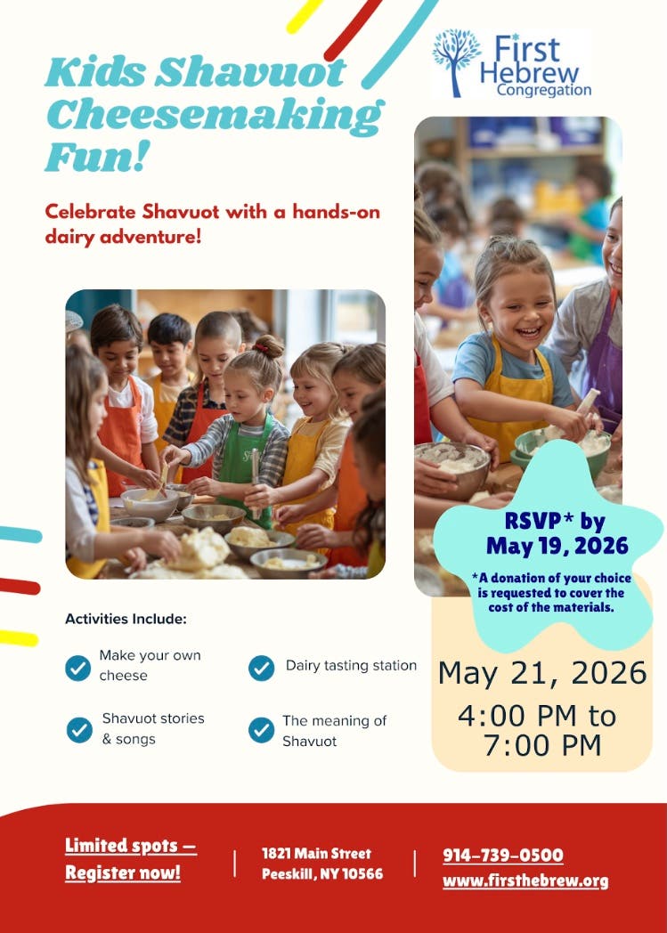 Shavuot Celebration for Kids- Jewish Culture 4 Kids