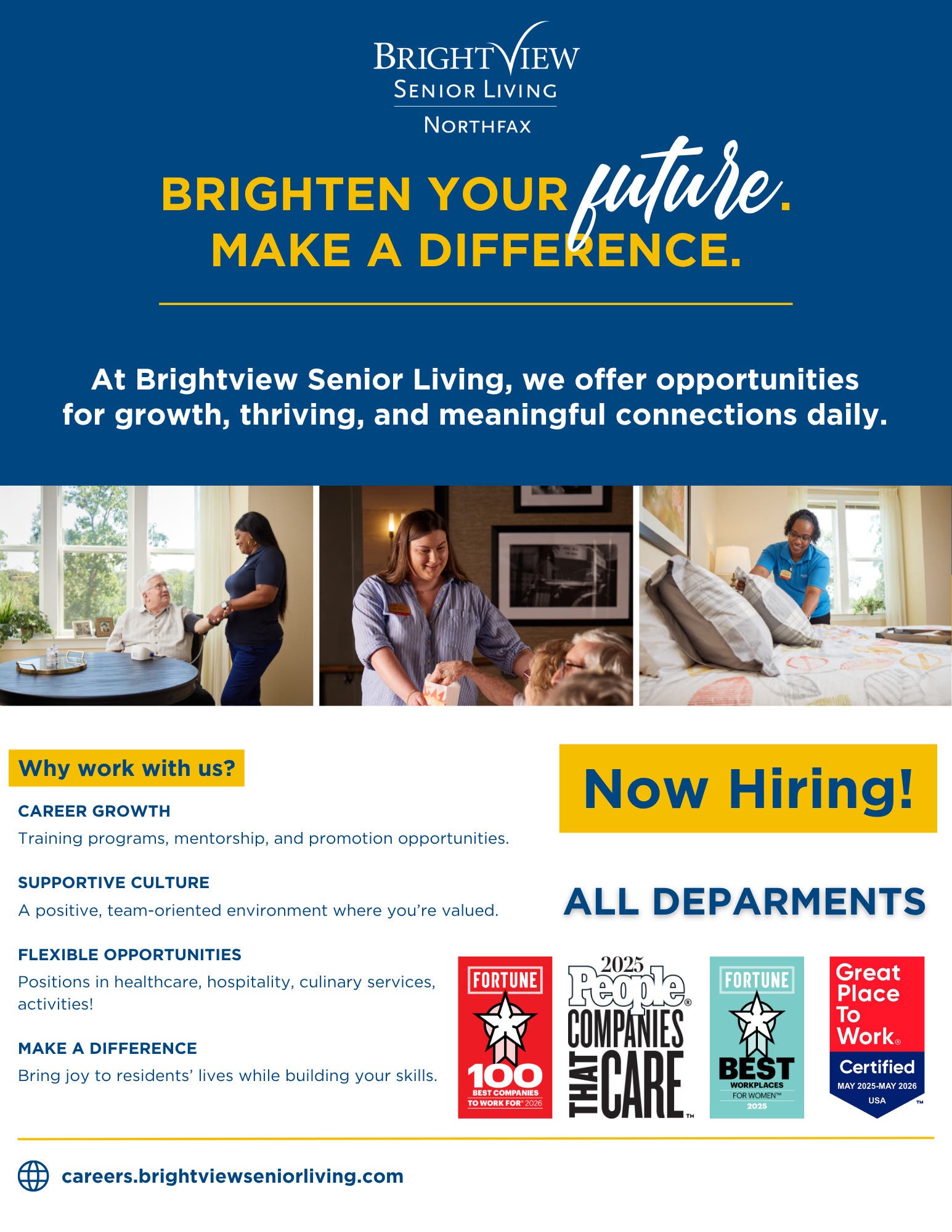 🚨 Now Hiring in All Departments | Interviews May 13th and 14th🚨