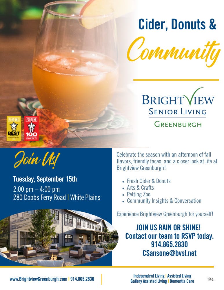 Cider, Donuts & Community