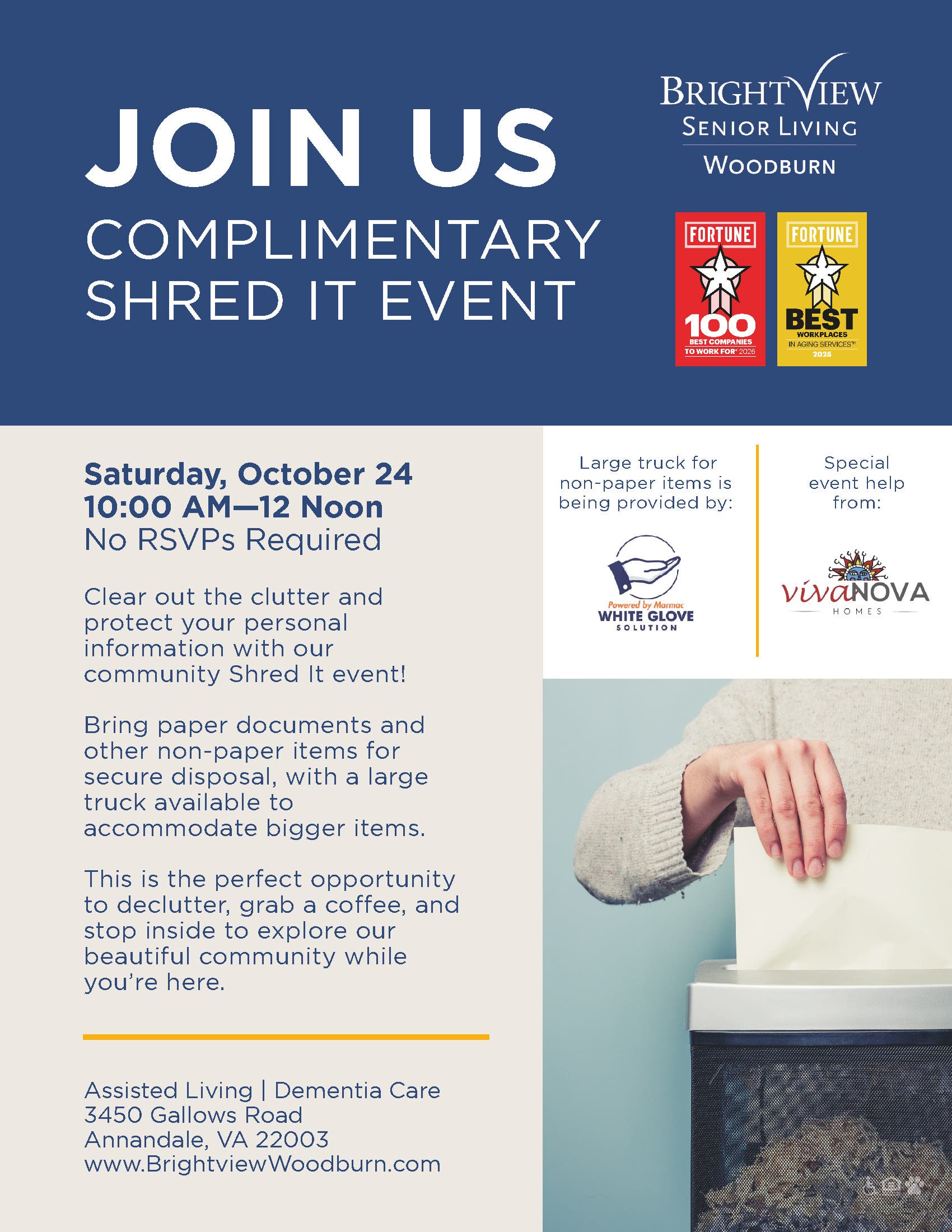 Join Us For A Complimentary Shred It Event