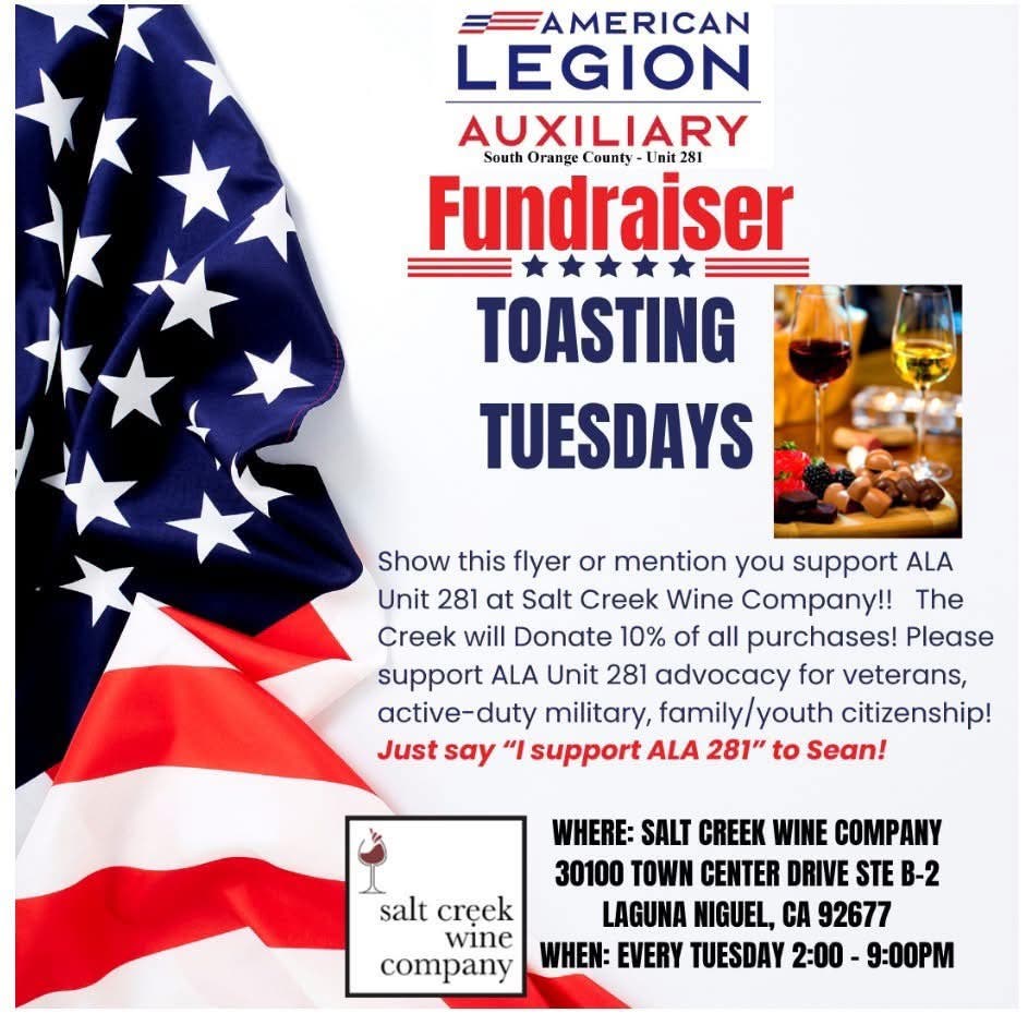 Toasting Tuesdays Fundraiser