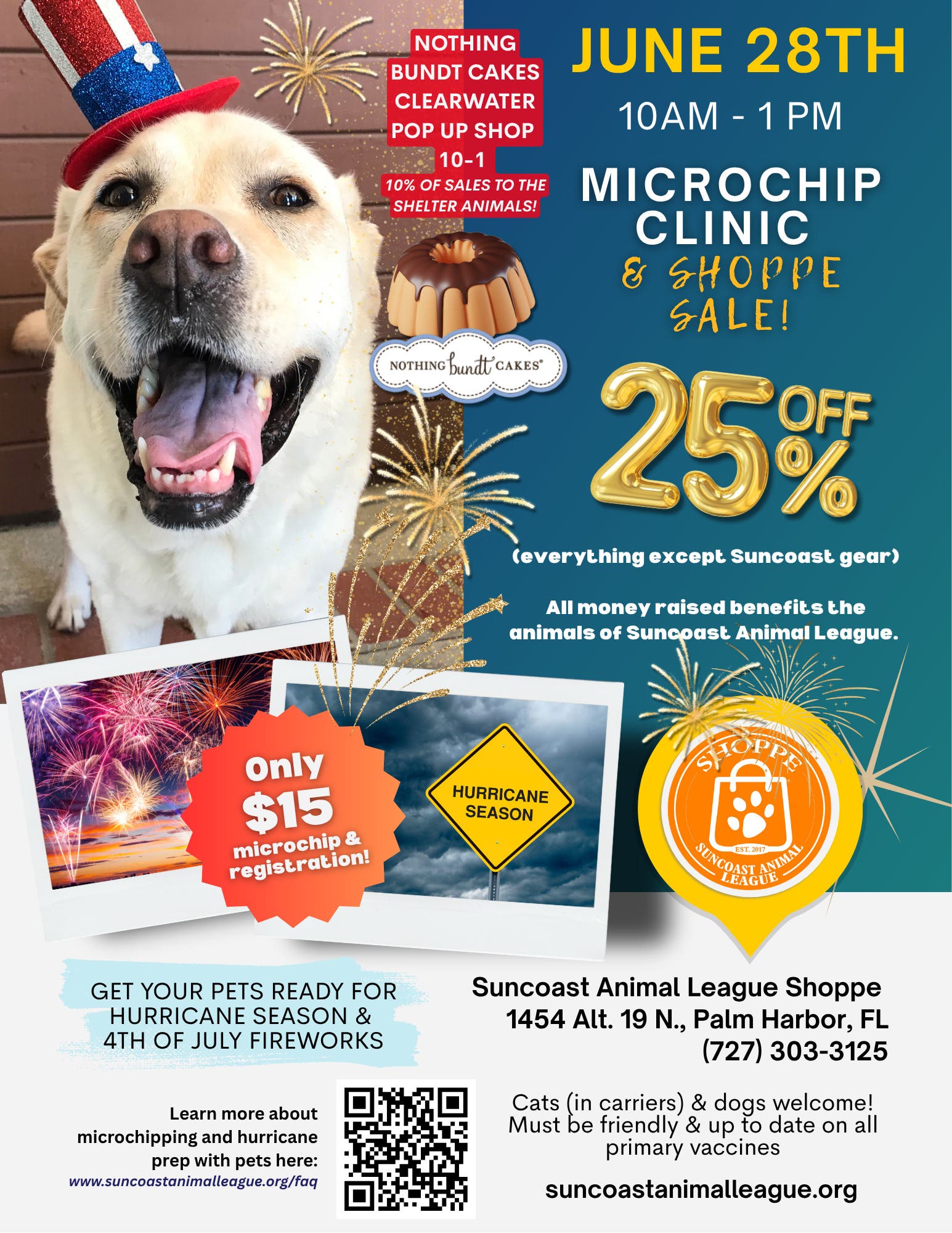 Microchip Clinic & Shoppe Sale! 
