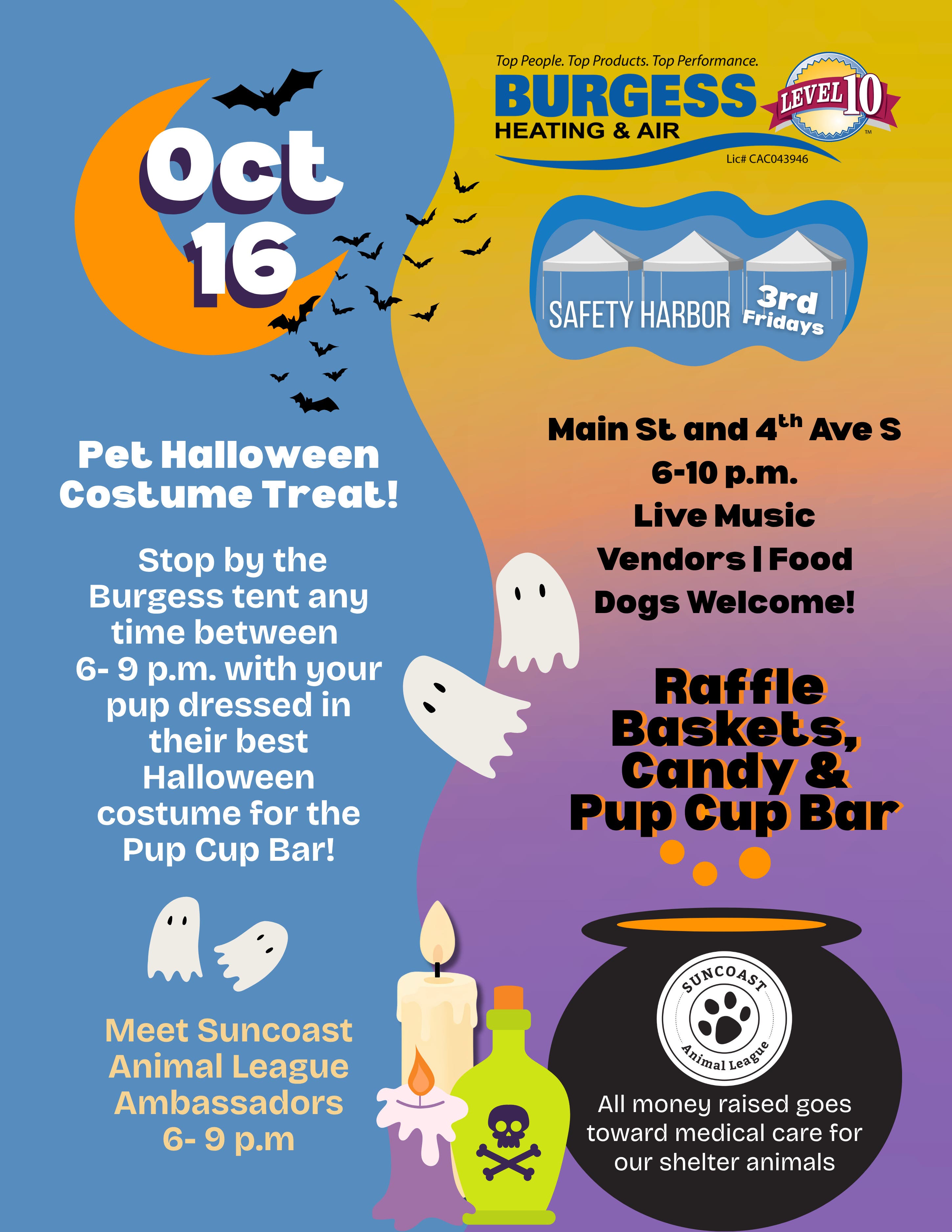 Safety Harbor’s 3rd Friday with Burgess