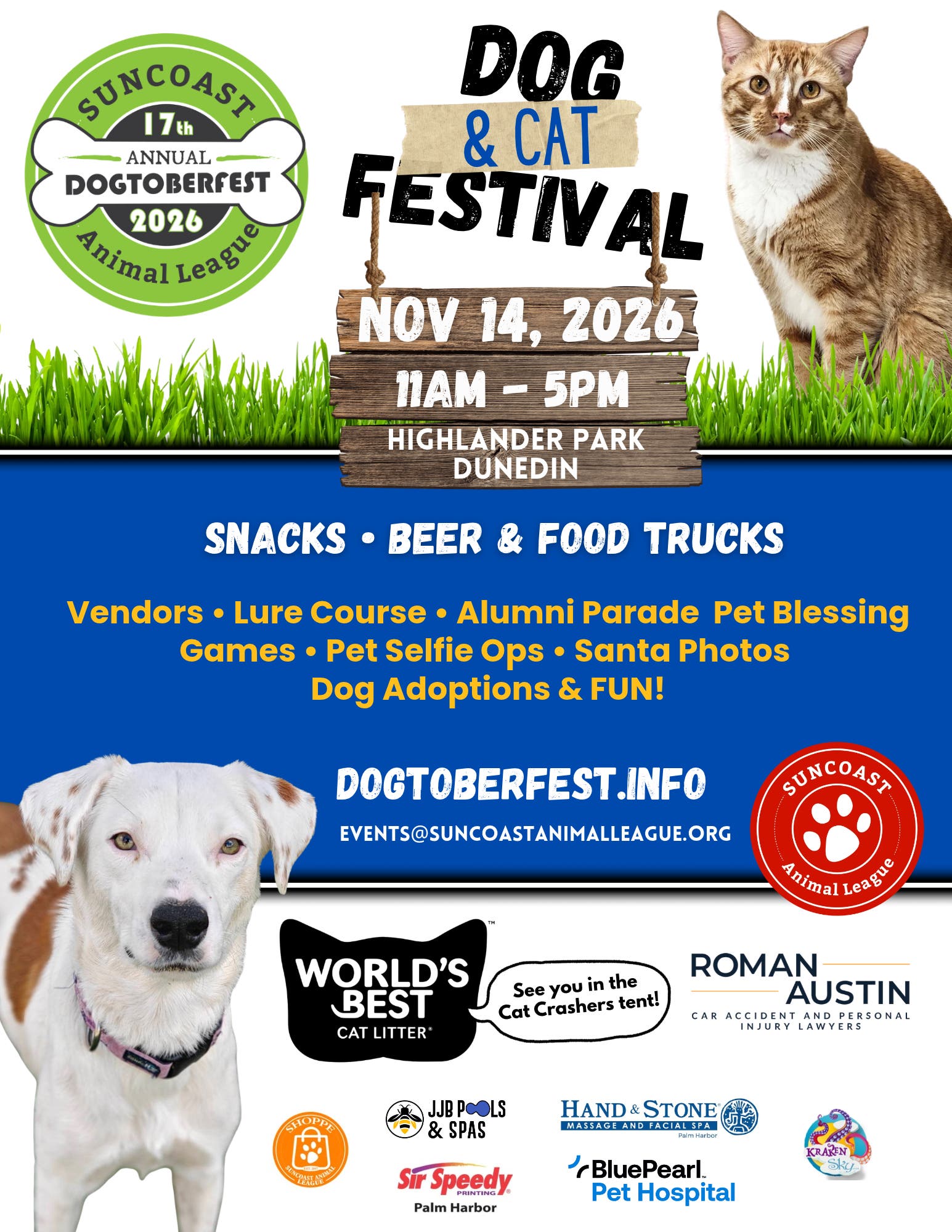 The 17th Annual Suncoast Animal League Dogtoberfest