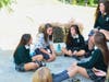 High school campus ministers interact often with students, offering spiritual guidance and mentoring