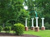 The Semper Altius Arch was a gift from the first graduating class of 2007.  It is just one of the many landmarks of the 68-acre campus.