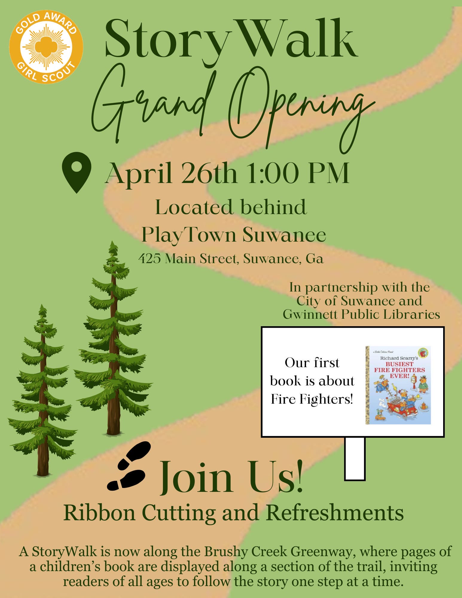 Story Walk Grand Opening