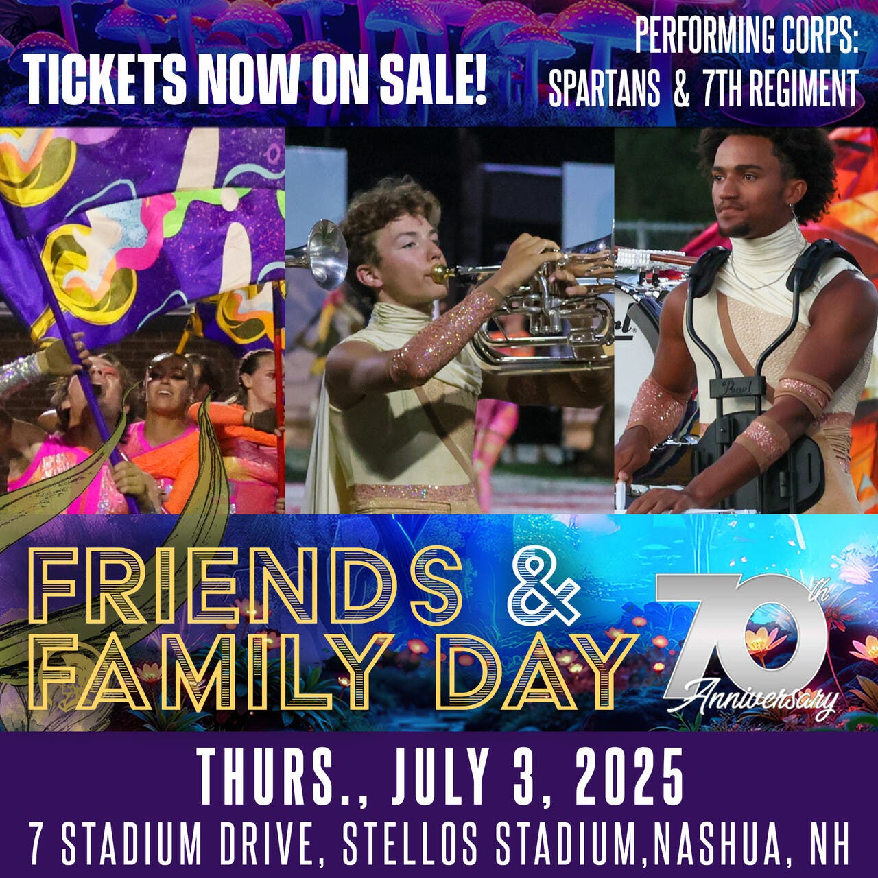 Spartans 70th Anniversary Friends and Family Day Performance!