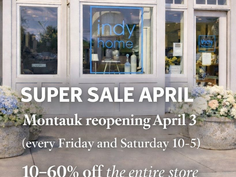 Super Saturday SALE in April