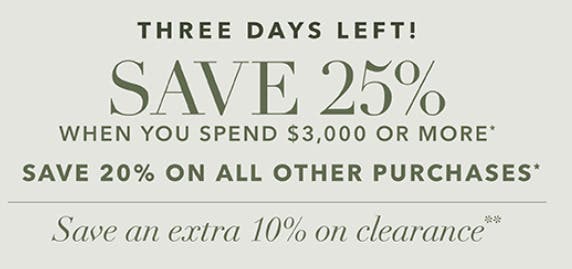 August savings are sailing away ⛵at Ethan Allen!