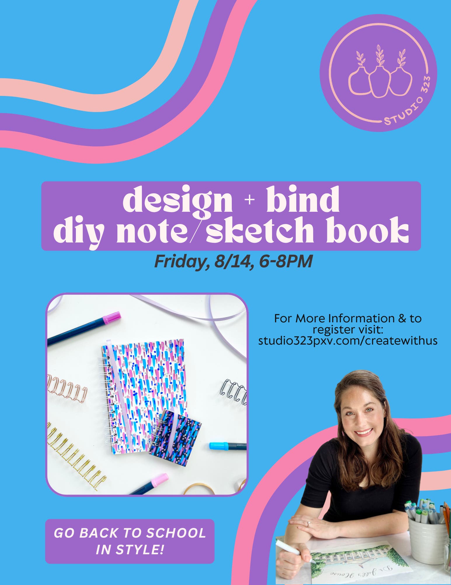 Design & Bind: Create A Mini & Standard Notebook