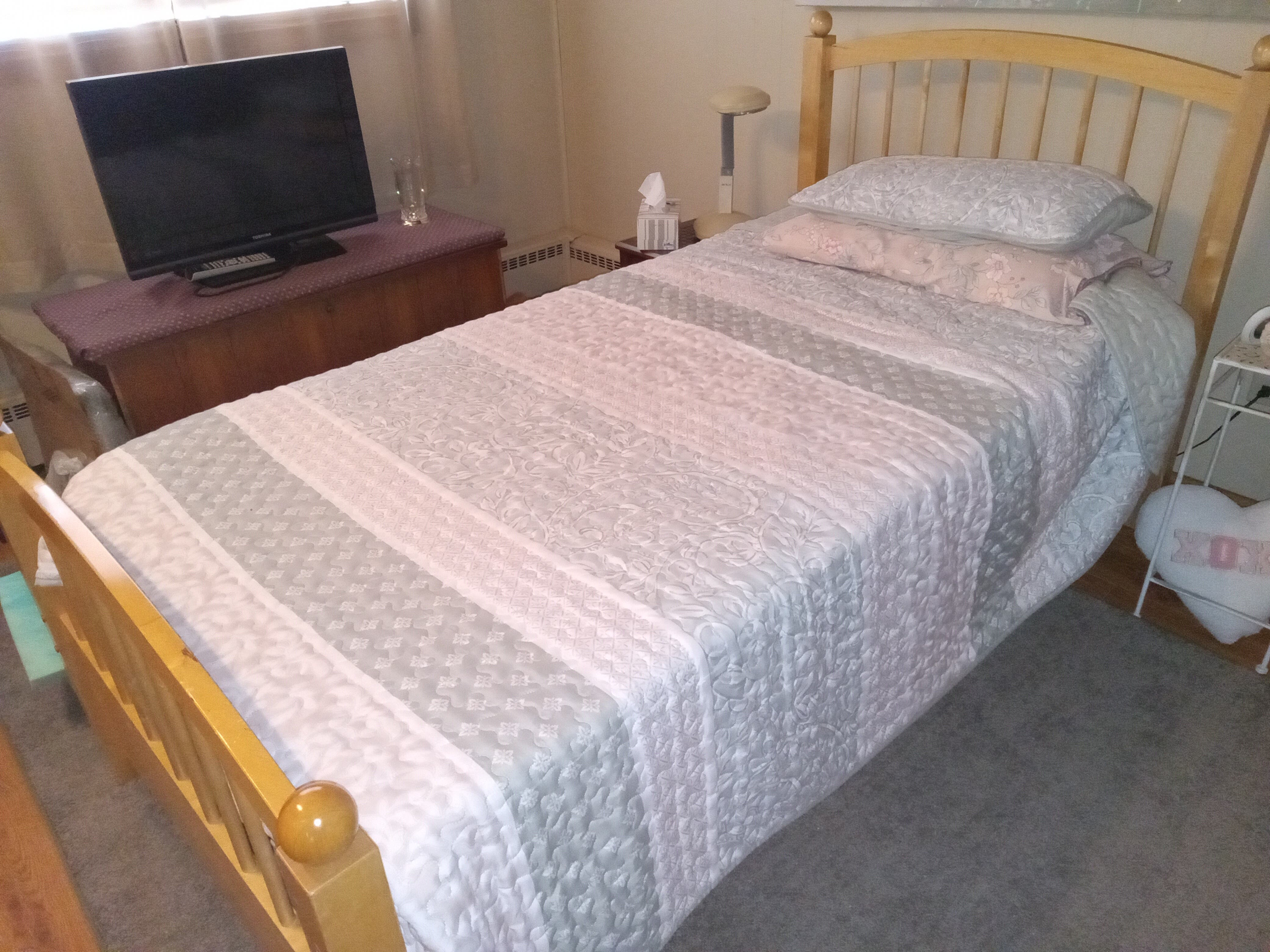 2 Maple Wood Single Bedframes
