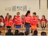 Students named as Kids Heart Heroes for participating in Kids Heart Challenge.