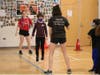 Students get their hearts pumping by jumping rope at celebration.