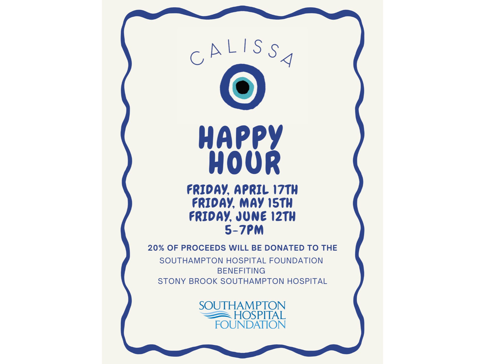 Calissa Hamptons Happy Hour Benefiting Southampton Hospital Foundation
