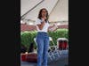 Alejandra Afanador introduces herself as an RU Voting Ambassador during a registration event at the Center for Latino Arts and Culture on Sept. 22.