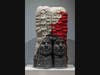 Raven Halfmoon's 2021 stoneware and glaze work "E-a'-ti-ti."
