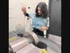 Rutgers graduate student and research assistant Anukriti Kaushik works in the Mason Gross School of the Arts papermaking studio in December.