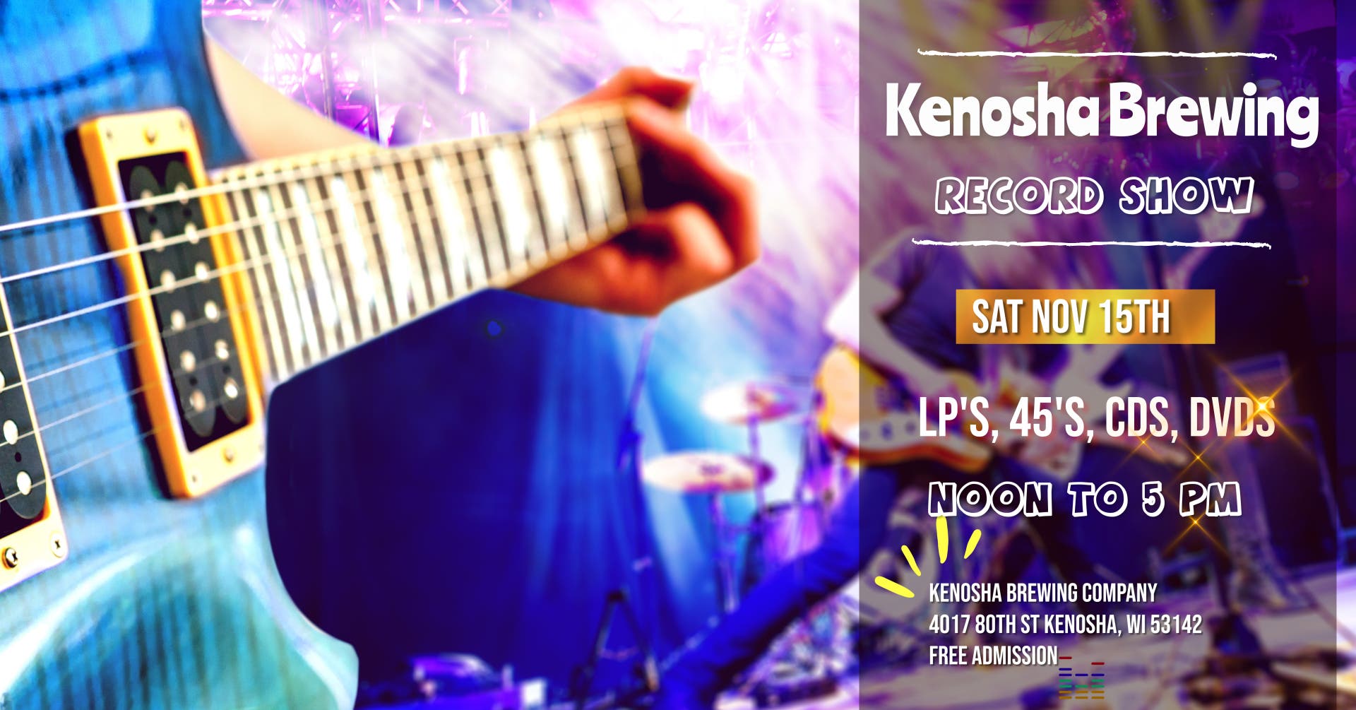 Record Show at Kenosha Brewing Company