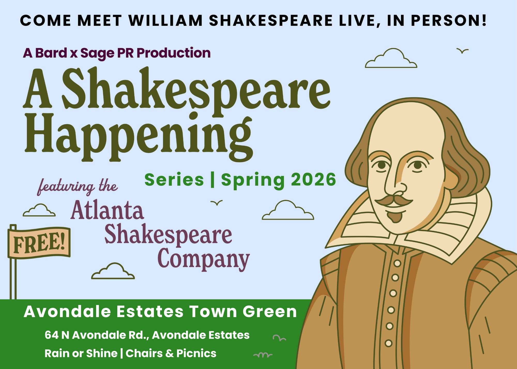 This Memorial Day Weekend: Experience Shakespeare Live in Avondale Estates