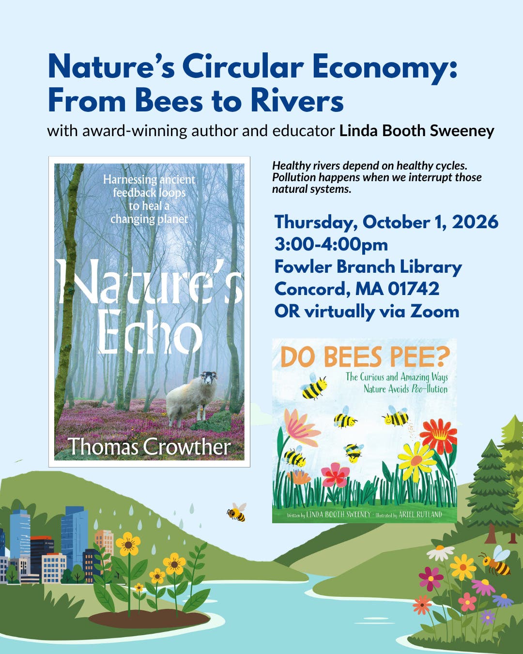 Nature's Circular Economy: From Bees To Rivers