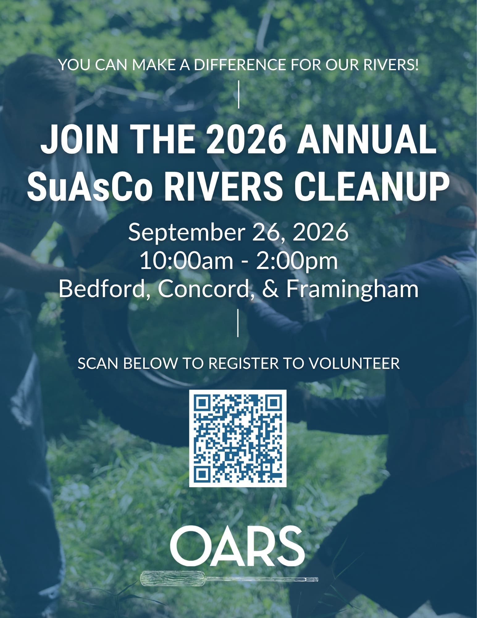2026 Annual SuAsCo Rivers Cleanup