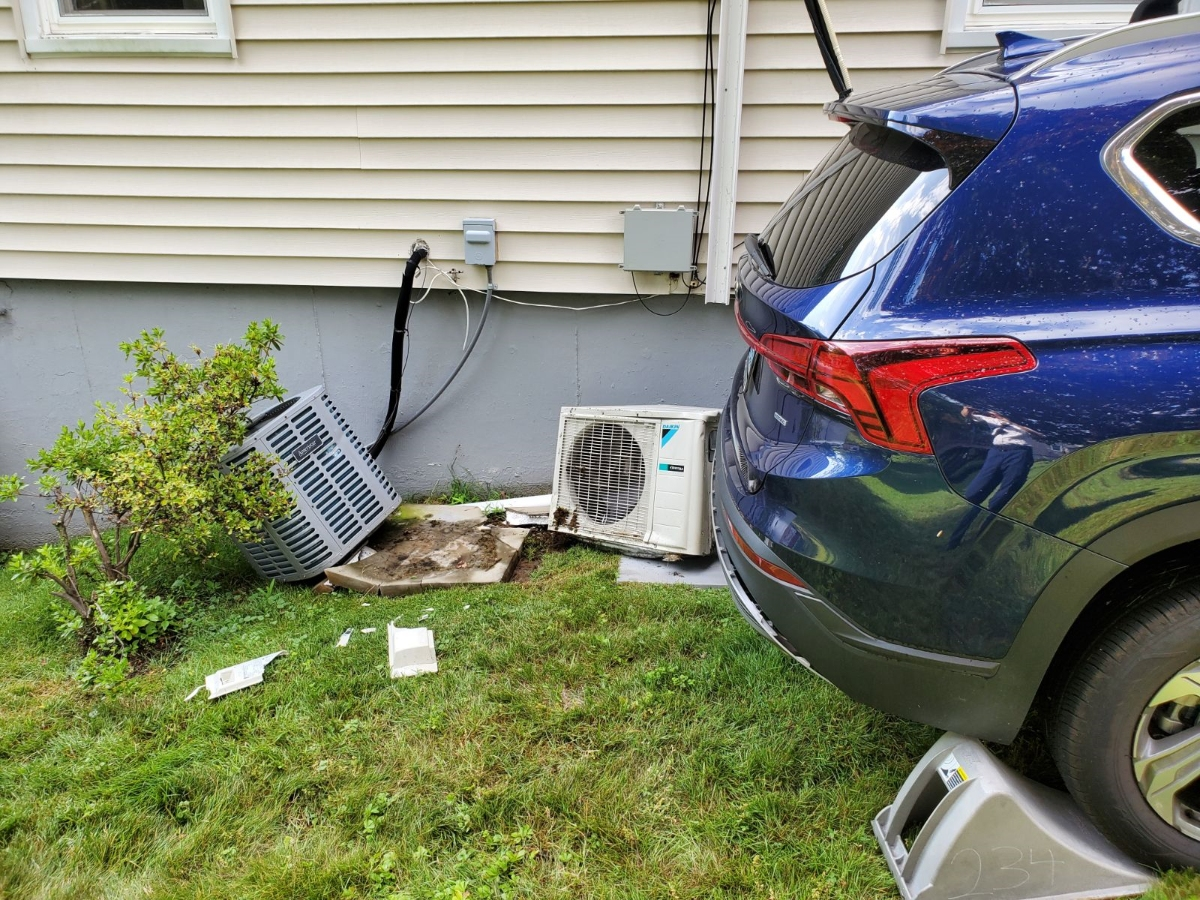 Car Crashes Into Home, Lightning Strikes House: Milford Fire Dept ...